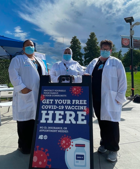 Pop-Up Clinics Bring Covid Vaccines to Levitt Concerts