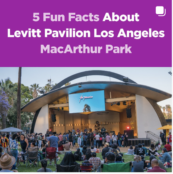 levittfoundation 5 Fun Facts about Levitt Pavilion Los Angeles Levitt